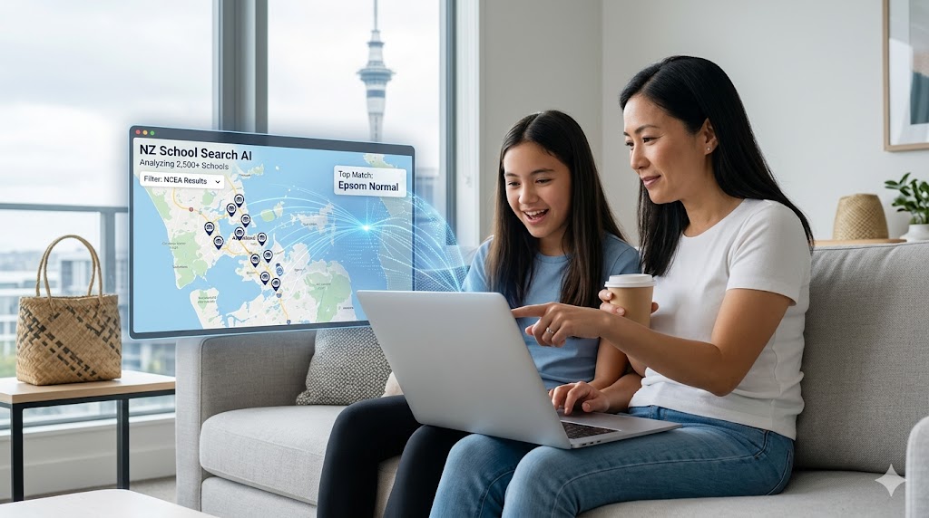 NZ School Finder preview
